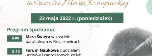 180 urodziny Marii Konopnickiej