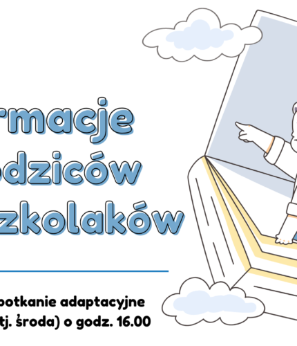 Informacja dla rodziców przedszkolaków