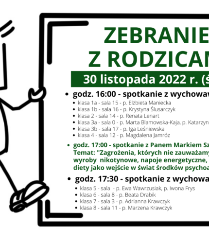 Zebrania z rodzicami