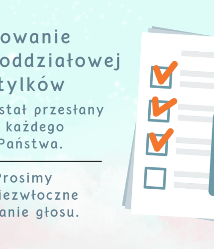 Głosowanie do rady oddziałowej Motylków