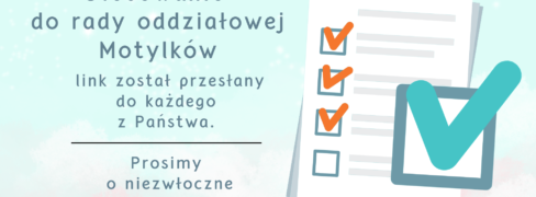 Głosowanie do rady oddziałowej Motylków