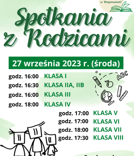 Spotkania z rodzicami