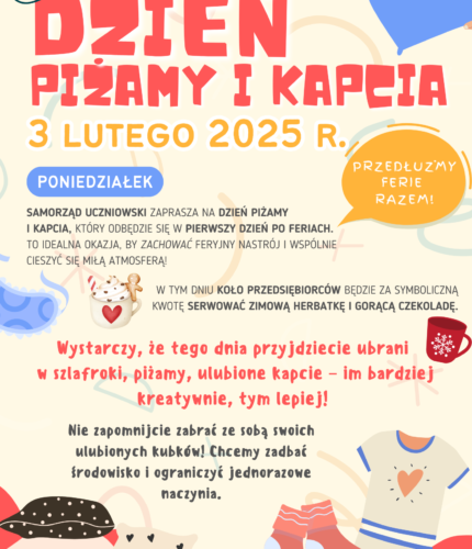 Dzień piżamy i kapcia