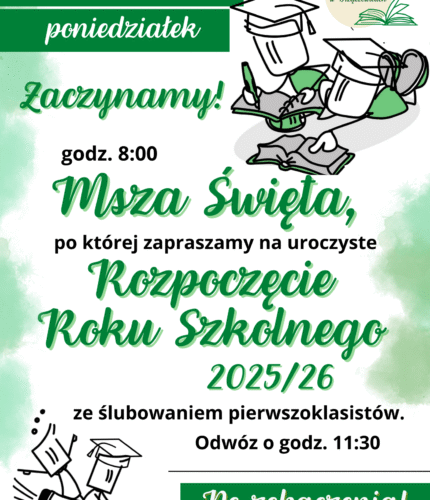 Rozpoczęcie Roku Szkolnego 2025/26