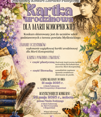 Powiatowy Konkurs Literacko-Plastyczny